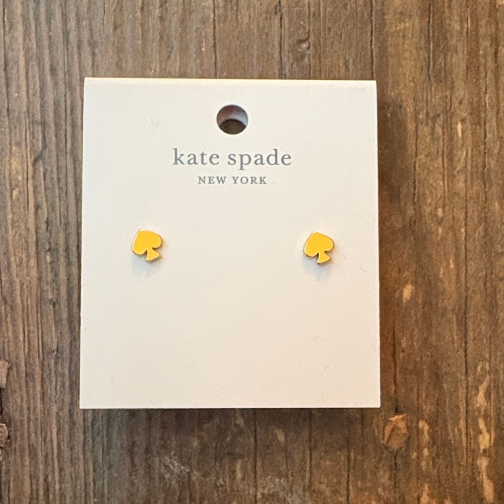 Kate Spade Signature Spade Earrings - NWT